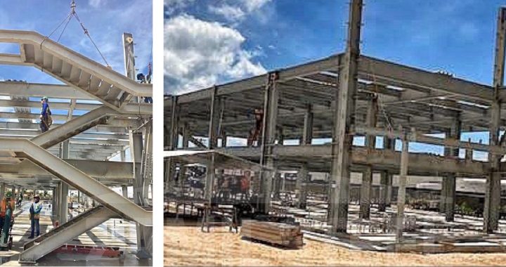 multi-story office building by Zamil Steel to Guam Island multi-story office building by Zamil Steel to Guam Island